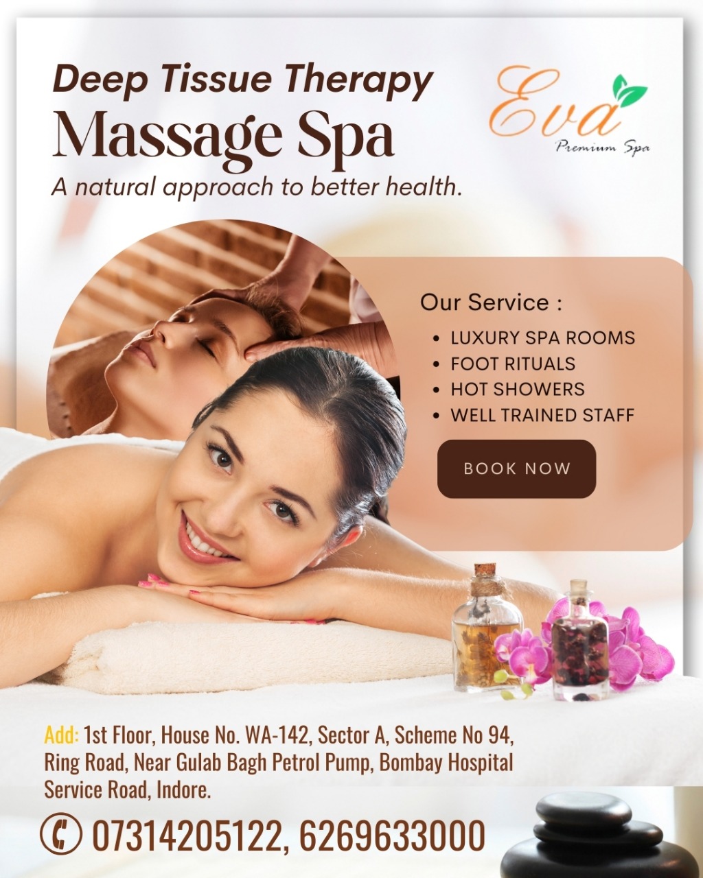 Best Spa For Deep Tissue Spa Near Me In Indore